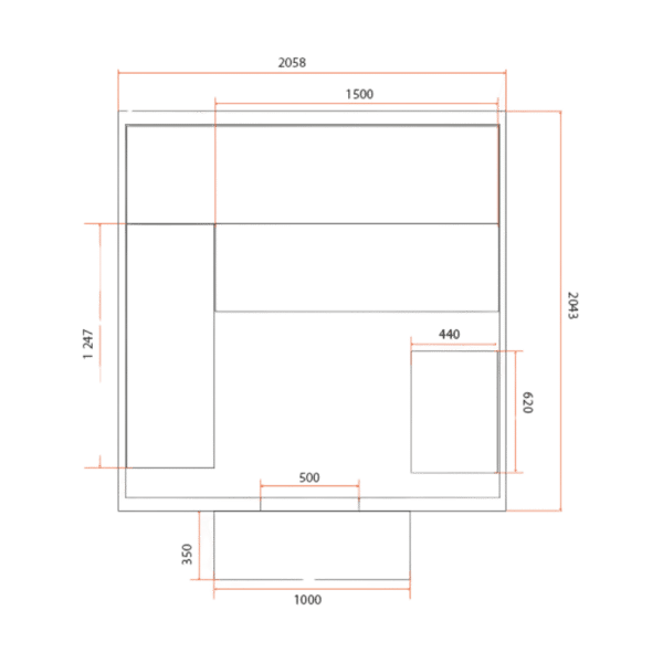 Sauna-Exterior-Gaia-Nova-medidas