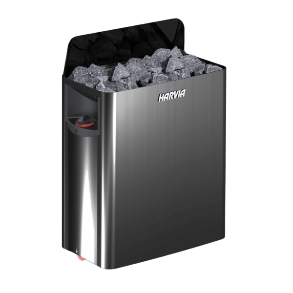 Estufa Harvia Wall Black Steel para Sauna