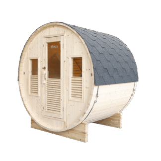 Sauna exterior Gaia Bella Holl’s