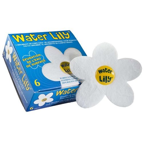 Discos flotantes Toucan Water Lily para absorción de grasas