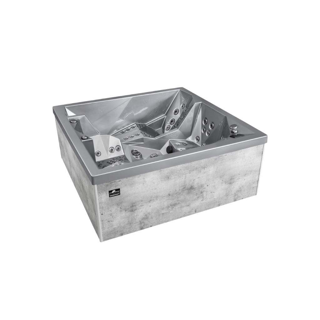 Spa acrílico premium con iluminación LED