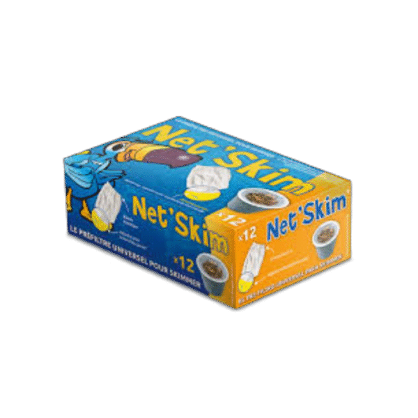 Imagen del producto Toucan Net'Skim – prefiltros desechables para skimmer de piscina (pack de 12 unidades)