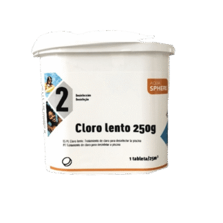 Cloro Lento Aquasphere 5kg | Pastillas de 250g 4 Cloro Lento Aquasphere 5kg | Pastillas de 250g