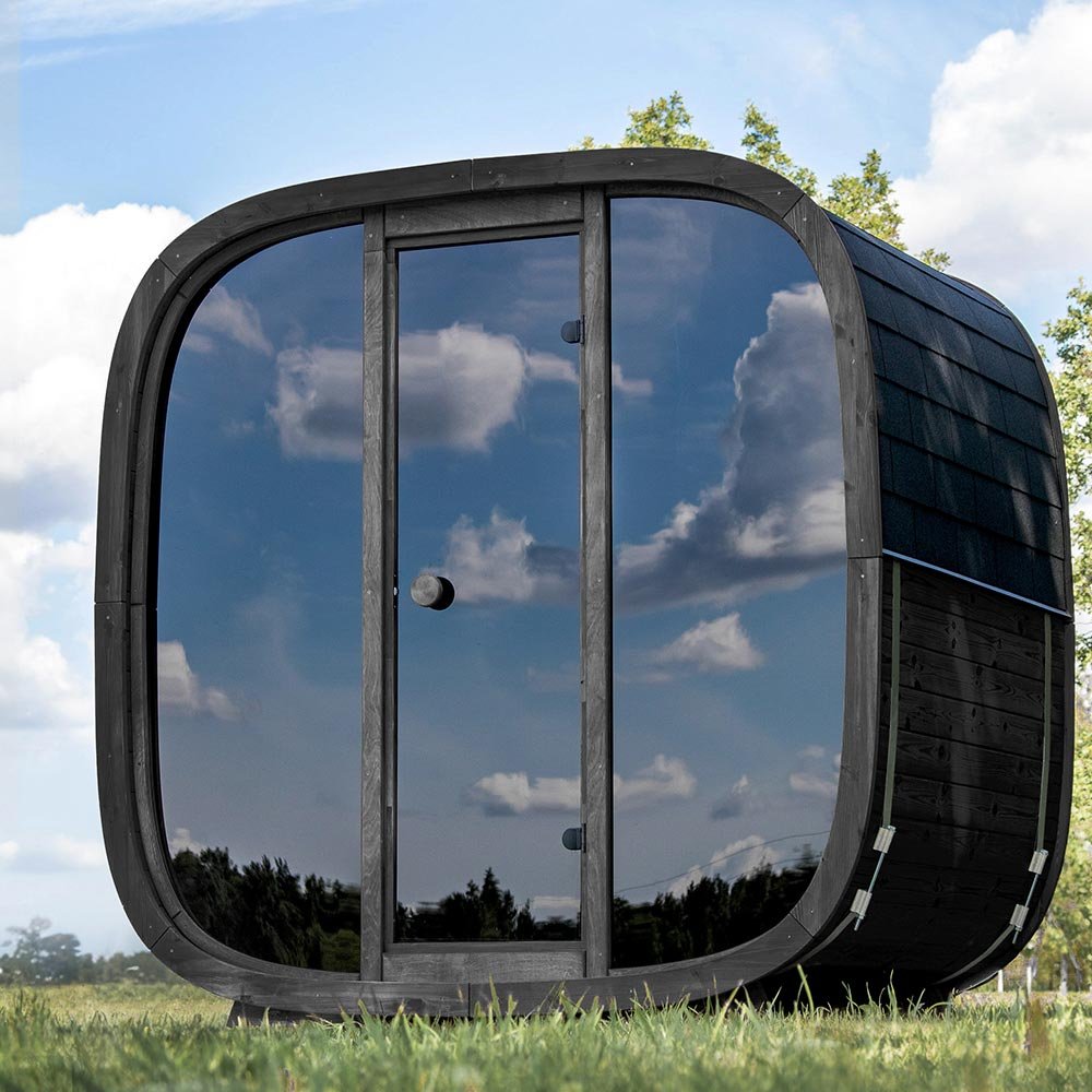 sauna exterior para villa en Costa Adeje – formato barril