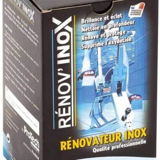 Pack Renov’Inox (1 frasco 125 ml + esponja + microfibra)