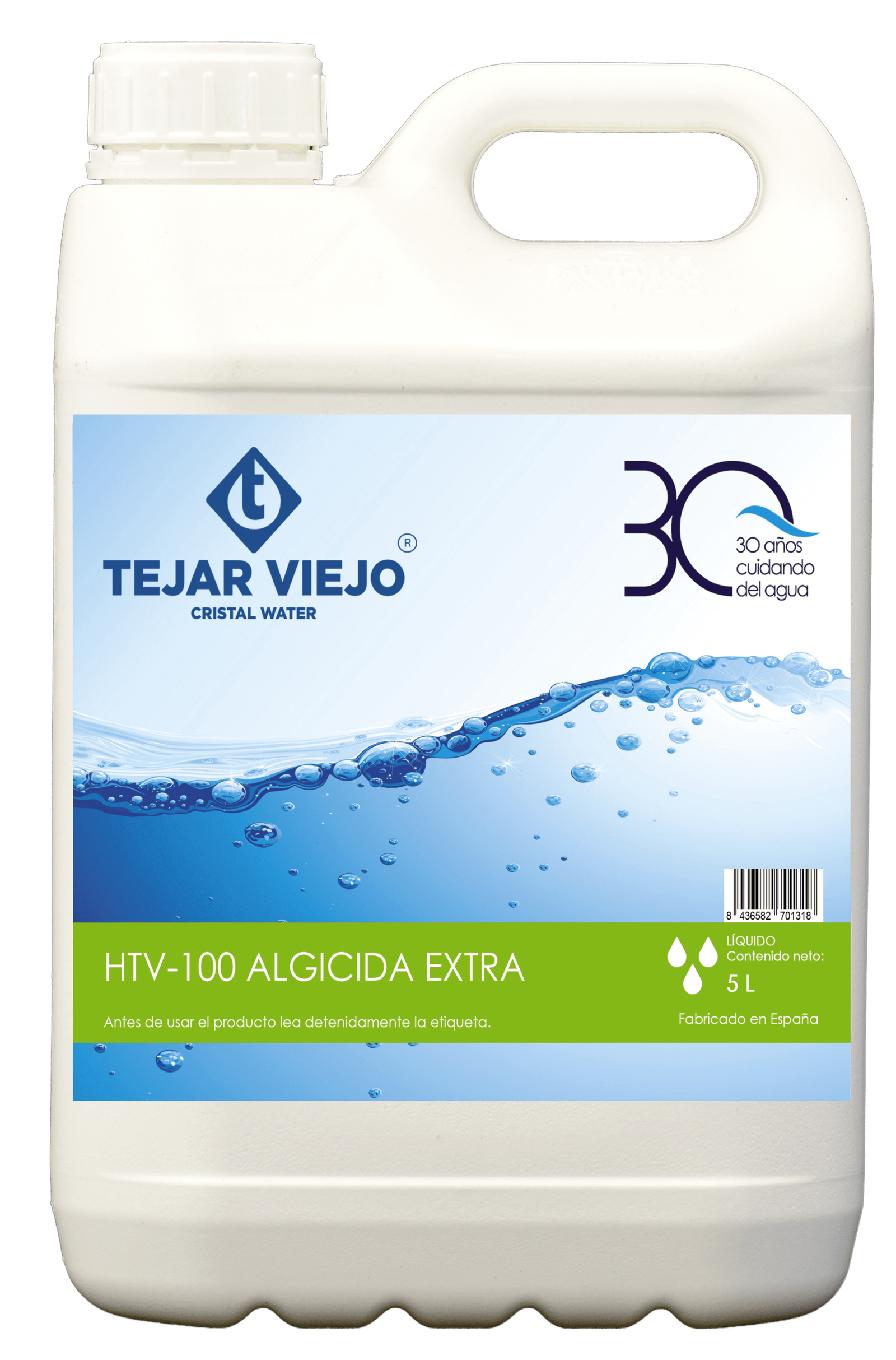 Algicida extra no espumante HTV-100 Tejar Viejo 5 L 1 HTV 100 5L