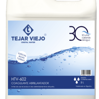 Coagulante abrillantador HTV-602 Tejar Viejo 1 L 10 Coagulante abrillantador HTV-602 Tejar Viejo 1 L