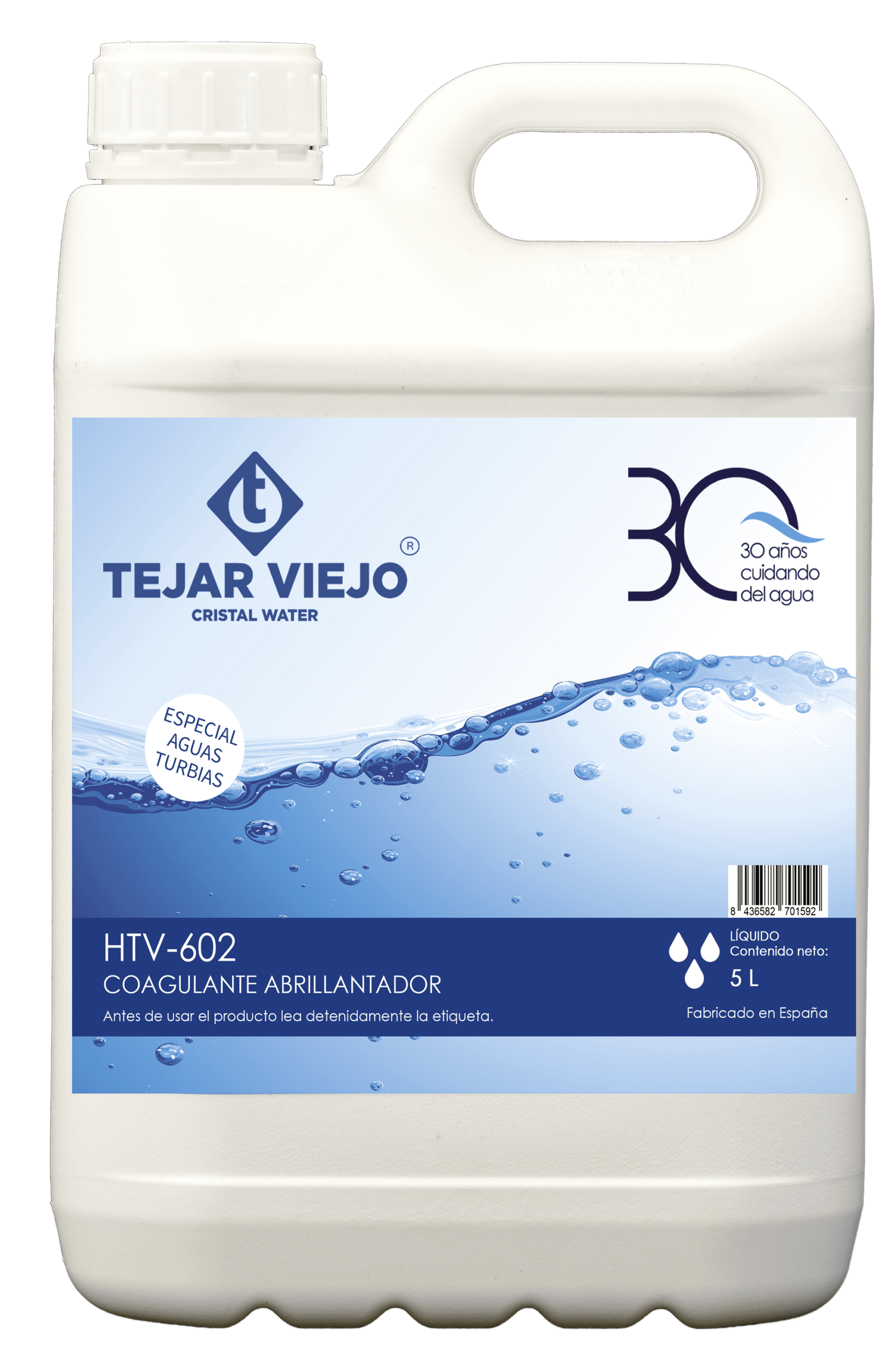 Coagulante abrillantador HTV-602 Tejar Viejo 1 L 1 coahulante abrillantador tejar viejo