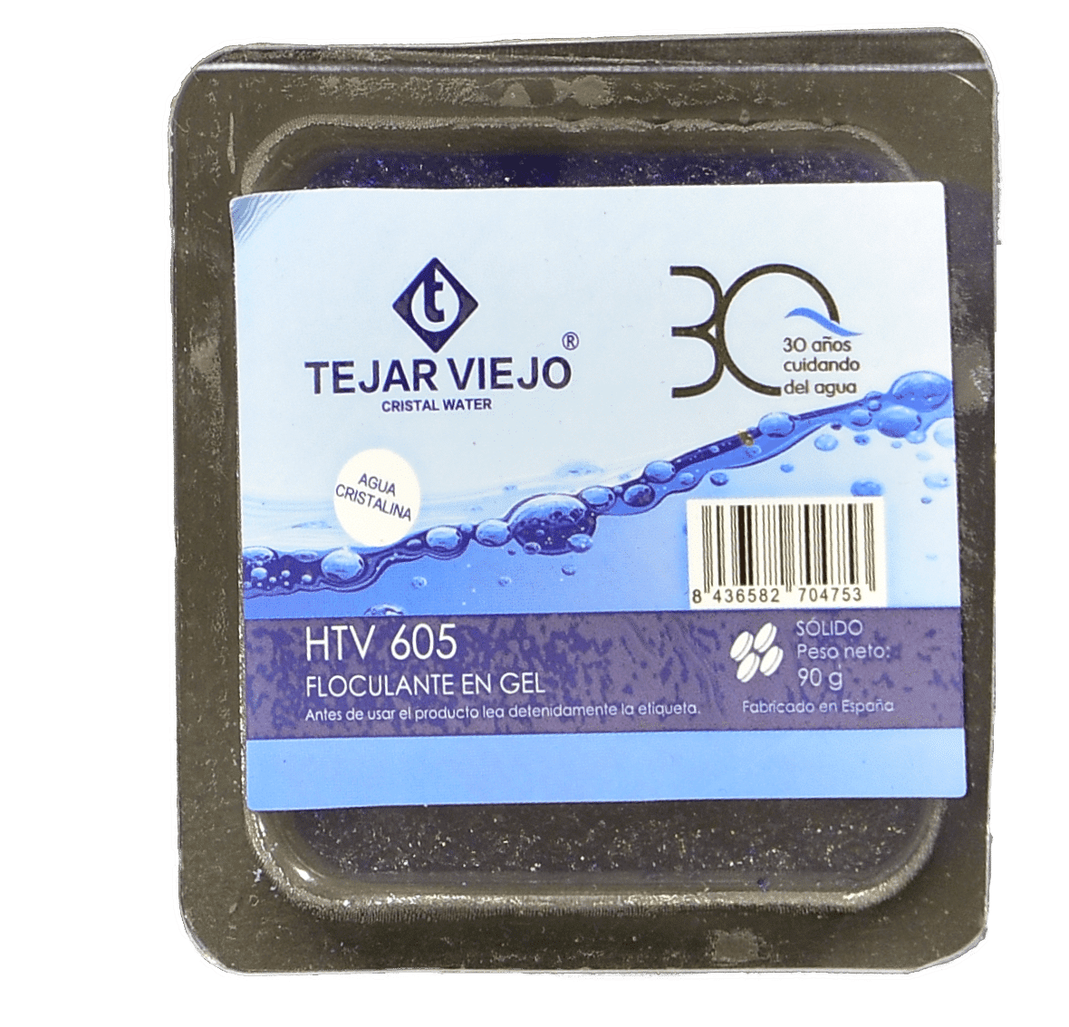 Floculante en gel monodosis HTV-605 Tejar Viejo 90 g 1 Floculante en gel Tejar Viejo-HTV-605
