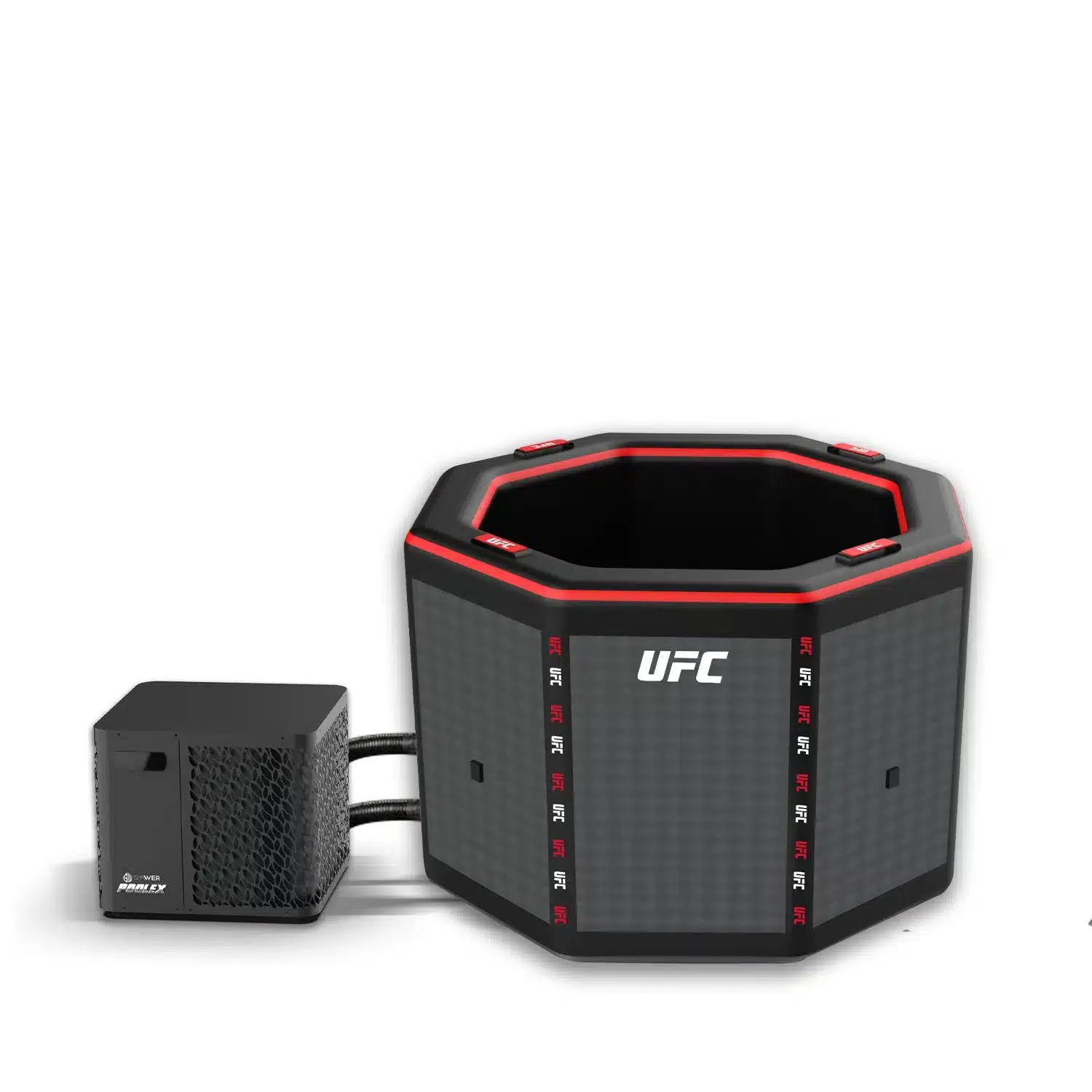 Ice Bath NetSpa UFC Octógono + Kit chiller 3-40°C 5 kW incluido 1 bano-de-hielo-netspa-ufc-octagon-icebath-kit-enfriador-3-400c-5kw-incluido