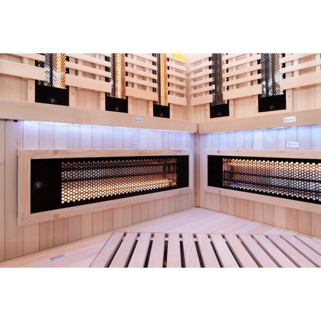 Sauna infrarrojos SENSE Dual Healthy 2 plazas angular 3 Sauna infrarrojos SENSE Dual Healthy 2 plazas angular - Imagen 3