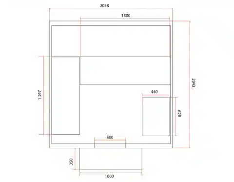 Sauna exterior Gaïa Nova 6 plazas (pack completo) 6 Sauna exterior Gaïa Nova 6 plazas (pack completo) - Imagen 6