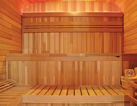 Sauna exterior Gaïa Nova 6 plazas (pack completo) 3 Sauna exterior Gaïa Nova 6 plazas (pack completo) - Imagen 3