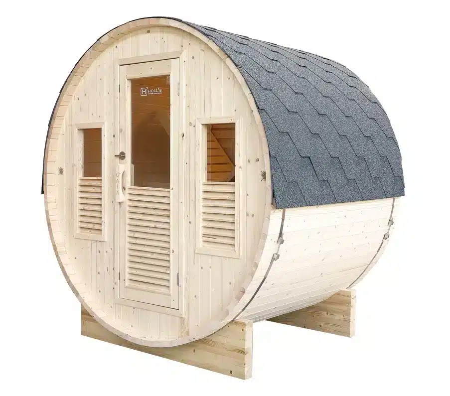 Sauna exterior Gaïa Bella 3 plazas (pack completo) 1 sauna-exterior-gaia-bella