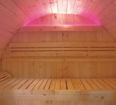 Sauna exterior Gaïa Bella 3 plazas (pack completo) 4 Sauna exterior Gaïa Bella 3 plazas (pack completo) - Imagen 4
