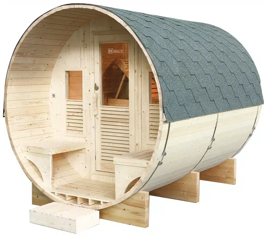 Sauna exterior Gaïa Luna 6 plazas (pack completo) 1 Sauna exterior Gaïa Luna 6 plazas (pack completo)
