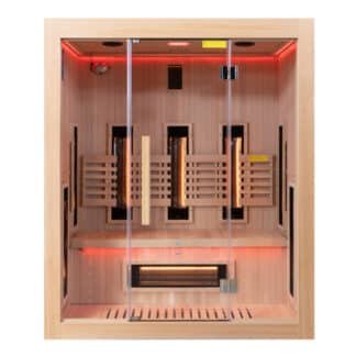 Sauna infrarrojos SENSE Dual Healthy 3 plazas