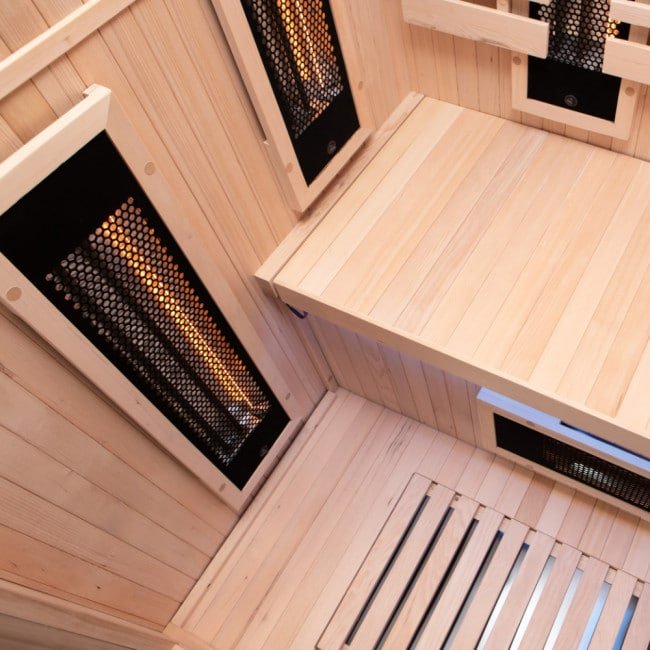 Sauna infrarrojos SENSE Dual Healthy 3 plazas 2 Sauna infrarrojos SENSE Dual Healthy 3 plazas - Imagen 2