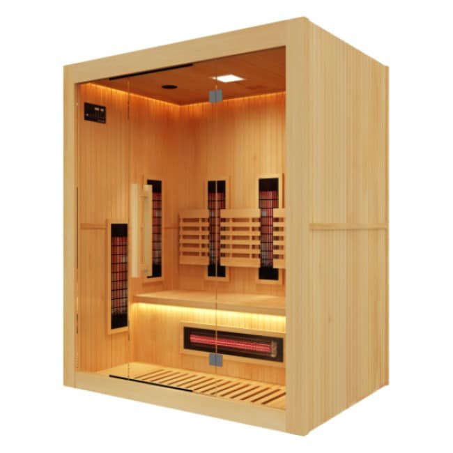 Sauna infrarrojos SENSE Dual Healthy 3 plazas 3 Sauna infrarrojos SENSE Dual Healthy 3 plazas - Imagen 3