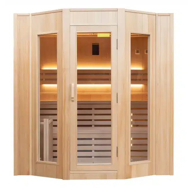 Sauna tradicional Vapor Zen 4 plazas 1 sauna-zen-4-personas