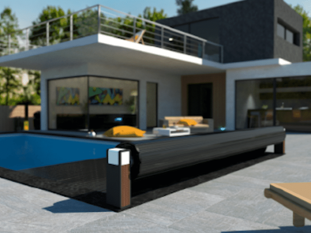 Cobertor automático para piscina